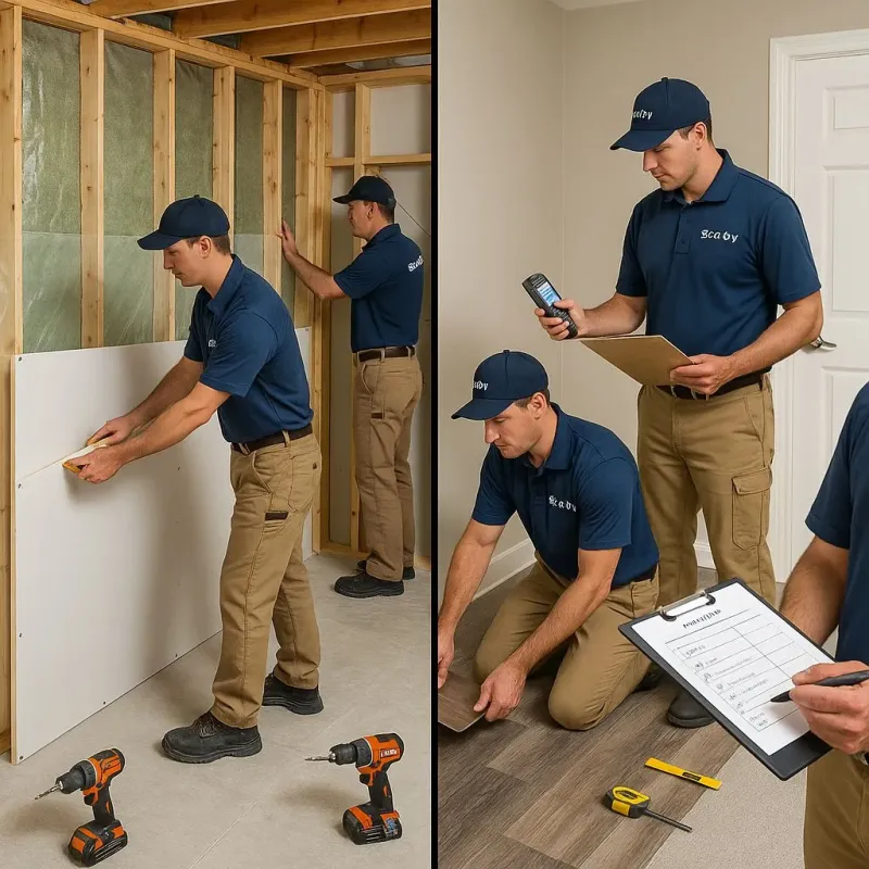 Repairs and Reconstruction process in Valley Stream, NY