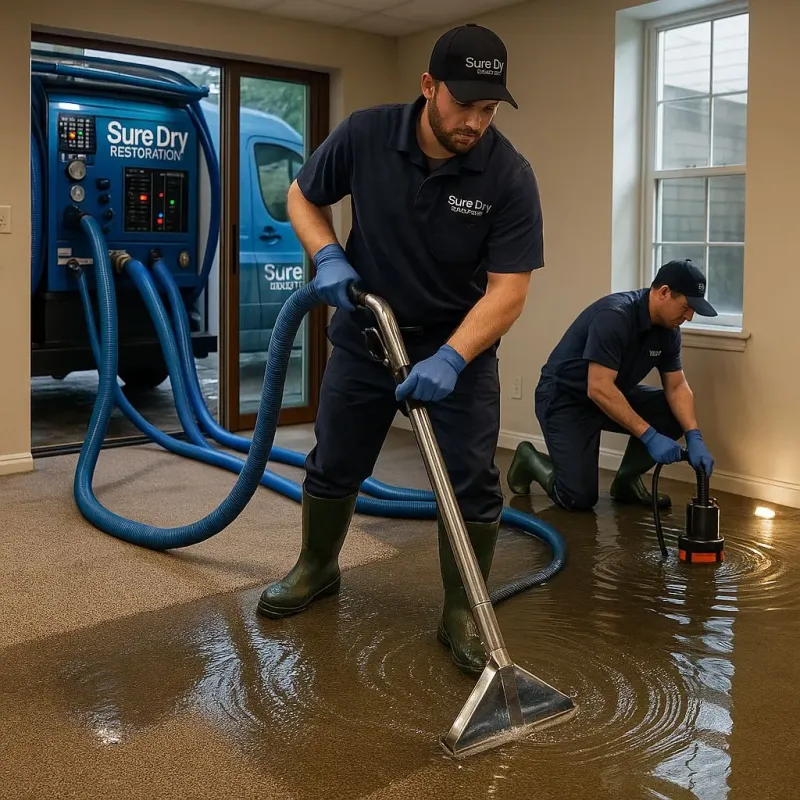 Water Extraction and Removal process in Valley Stream, NY